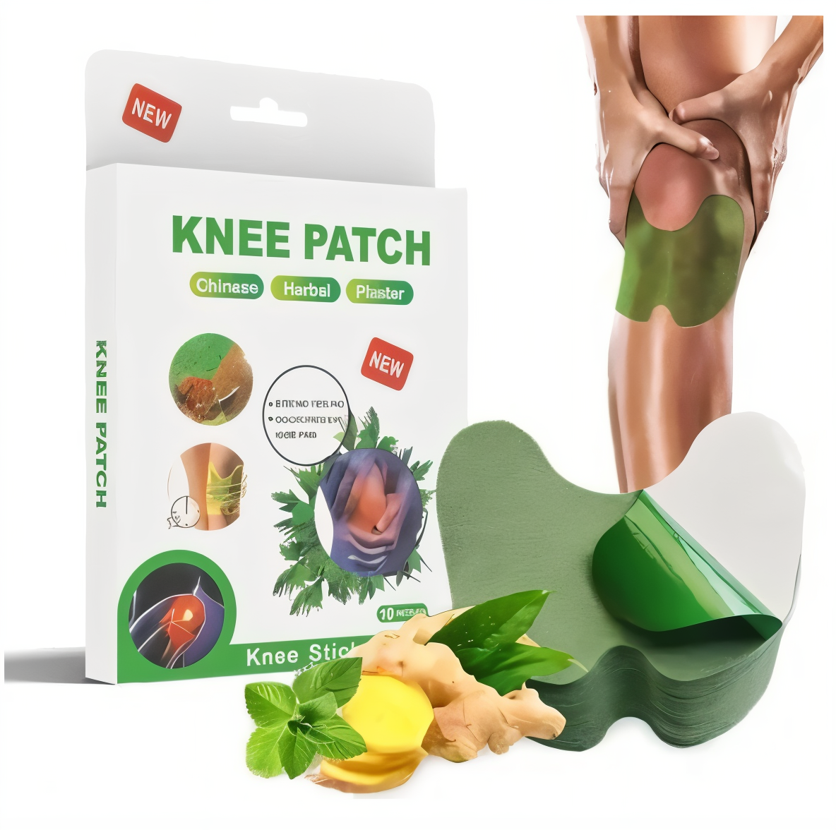 Natural Ayurvedic Wellness Combo (3-in-1 Bundle) .1. Acupressure Clip – LI4 Point Therapy +2. Herbal Knee Pain Relief Patch (Chinese Plaster)+3. Kinoki Detox Foot Pads