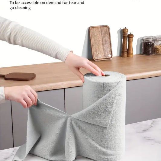 Microfiber Cleaning Cloth Roll - Pack 20