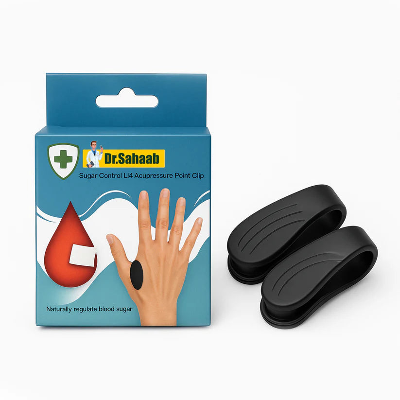 Sugar Control LI4 Acupressure Point Clip (Pack of 2 Clip)