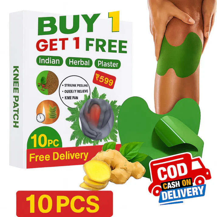 HealPatch™ - Natural Knee Pain Relief Patches - Pack of 10 🌿🦵